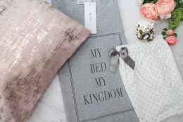 Piżama Kingdom Short Dots & Grey