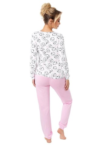 Piżama Sheep Long Różowa