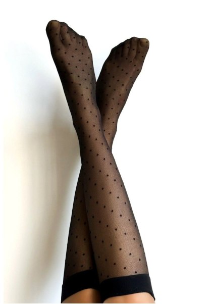 Podkolanówki Puntini Nero