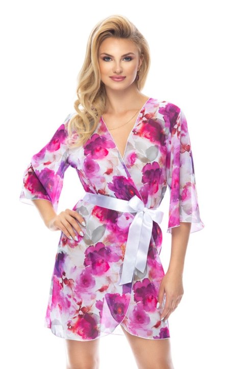 Szlafrok Hoshiko I z szyfonu – widok z przodu