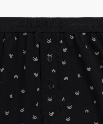 BOKSERKI MĘSKIE 2MBX-055 LUŹNE - delikatny motyw