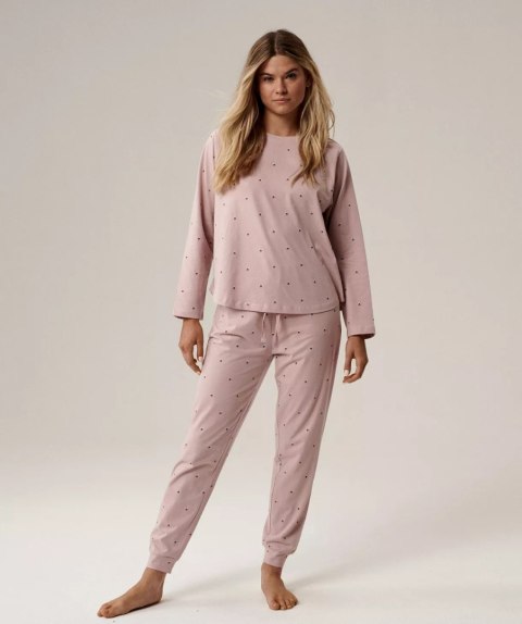 Piżama Damska NLP-500 - długi rękaw, długie spodnie