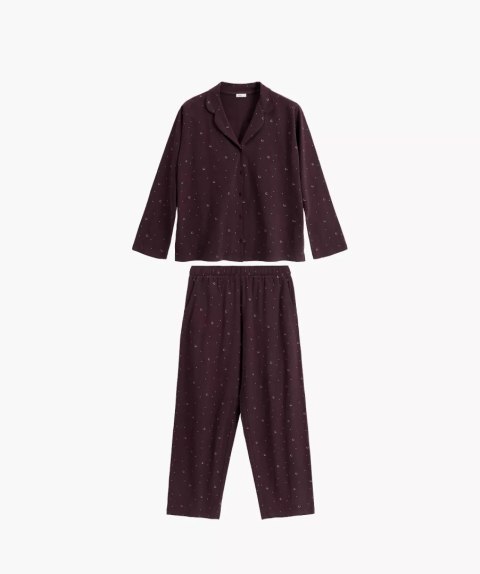 Piżama damska NLP-503 - wino