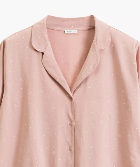 Piżama damska NLP-503 - delikatny kołnierzyk