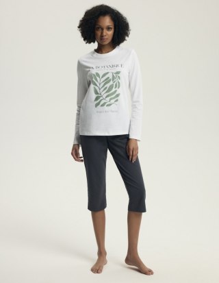 Piżama Danna 43686 Ecru