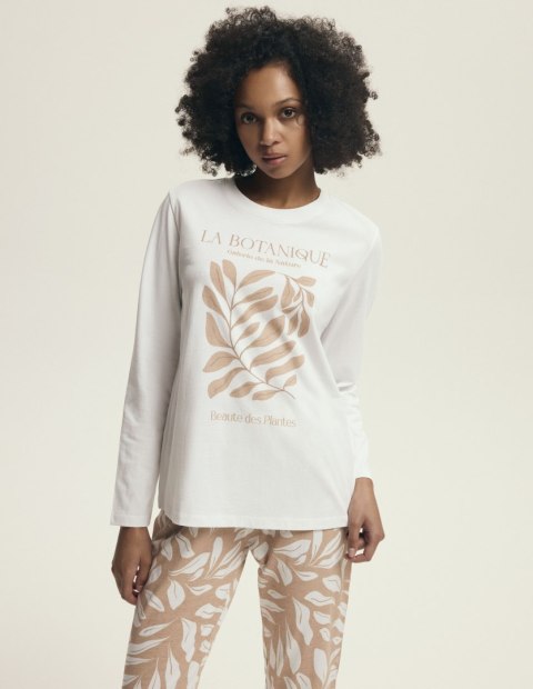 Piżama damska Dextera 43689 z nadrukiem