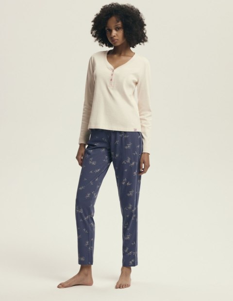 Hendersonm piżama damska Delanie 43698 Ecru