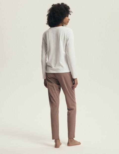 Piżama Delanie 43701 Ecru