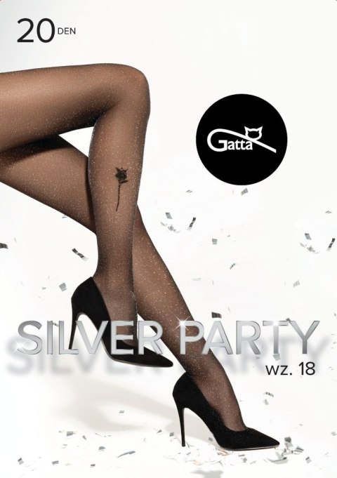 Rajstopy Silver Party wz.18