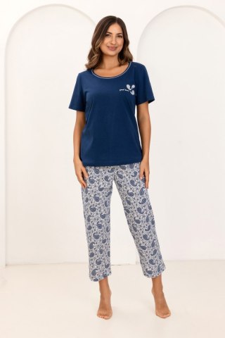 PIŻAMA DAMSKA 729 A KR R.2XL