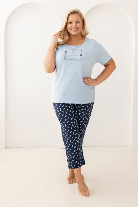 PIŻAMA DAMSKA 733 A KR R.2XL