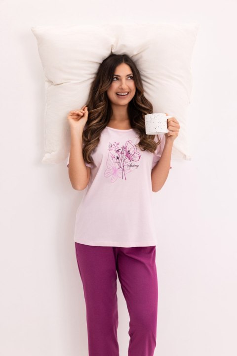 PIŻAMA DAMSKA 739 A KR R.2XL