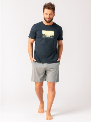 PIŻAMA MĘSKA MNS 637 KR R.3XL-4XL