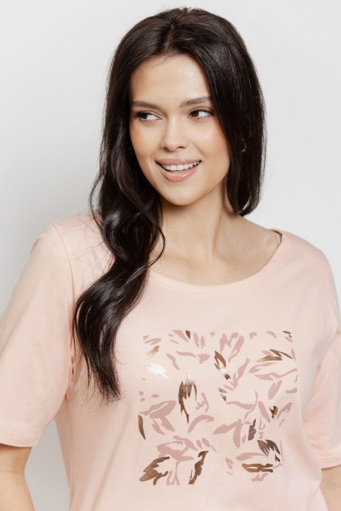 Koszula nocna Valentina Maxi 3572 Morelowa