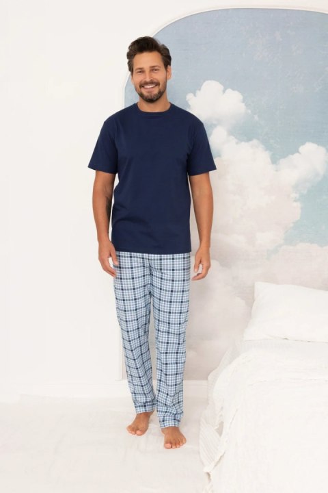 PIŻAMA MĘSKA 6002 KR R.2XL-3XL
