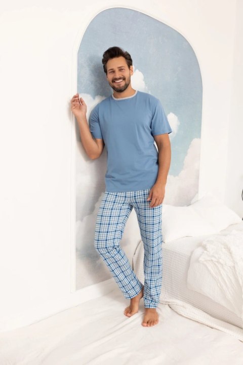PIŻAMA MĘSKA 6002 KR R.2XL-3XL