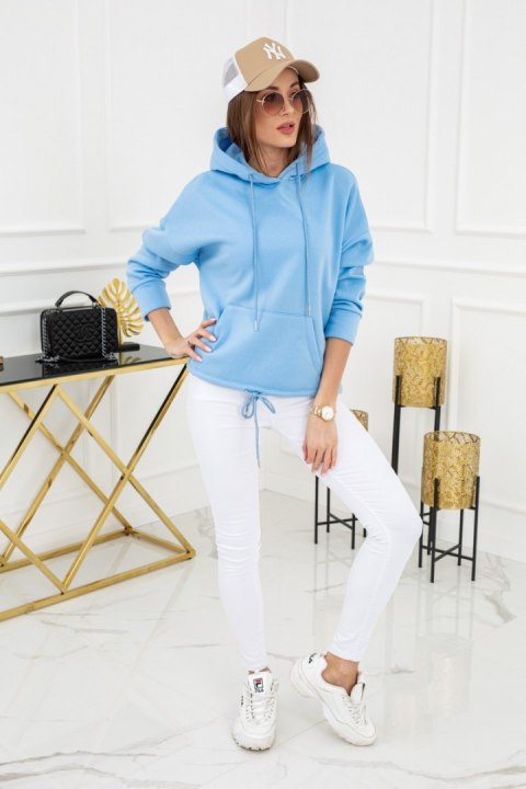 Bluza z kapturem Noemi WJ8890 Baby Blue