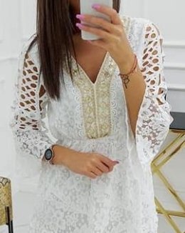 Sukienka Mayca Cotton HY1036 White