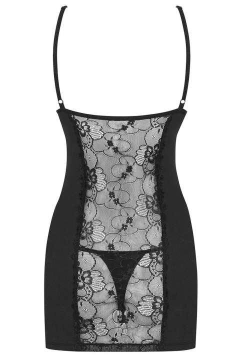 Koszulka Heartina Chemise Czarna + stringi GRATIS!