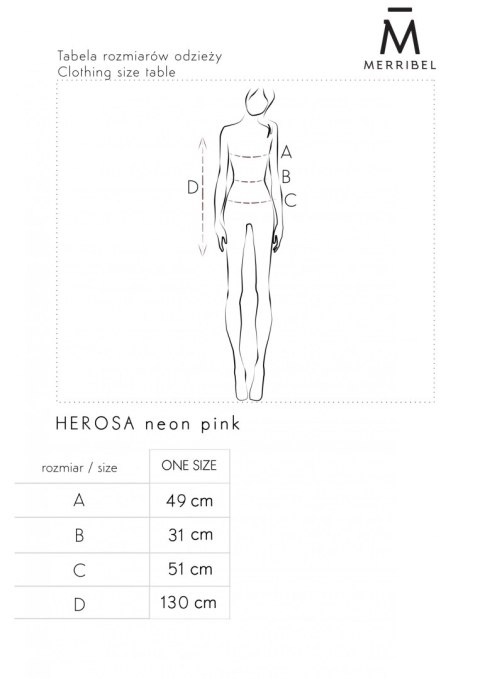 Sukienka Herosa Neon Pink