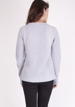 Sweter Victoria SWE 123 Jasny szary