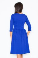 Sukienka Finezja M117 niebieska