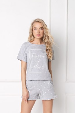 Piżama Hearty Short Grey