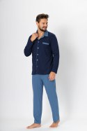 Piżama Norbert 670 Granatowy-Jeans