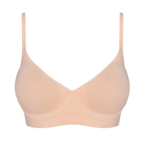 Biustonosz Simple t-shirt Bra Beżowy