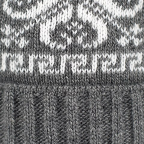 Czapka Grudniowy Poranek Szara