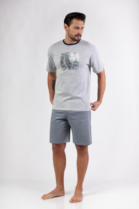 PIŻAMA MĘSKA 474 KR R.2XL-4XL