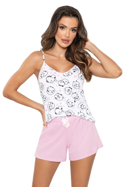 Piżama Sheep Top Różowa