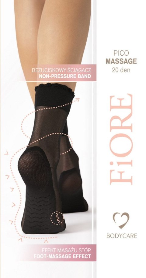 Skarpetki Pico Massage 20 Den Black