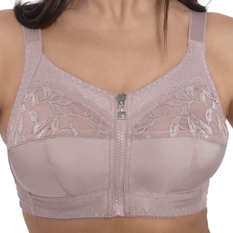 Biustonosz VIKI 586 Zuza I Soft Bez Fiszbin R.80-95 - Zapięcie na Suwak