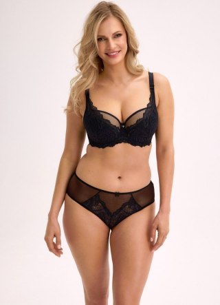 Biustonosz Isla 1228 Czarny – półusztywniany Semi‑Soft