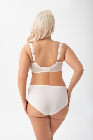 Figi Evia K938 kremowe – eleganckie figi z haftem Gorsenia