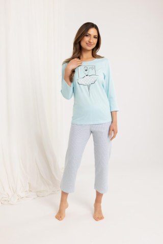 PIŻAMA DAMSKA 716 3/4 R R.2XL