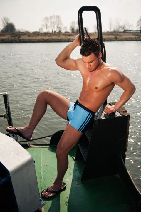 Kąpielówki Verso Mare Niebiesko-granatowe