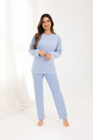 PIŻAMA DAMSKA 713 FROTTE DR R.2XL