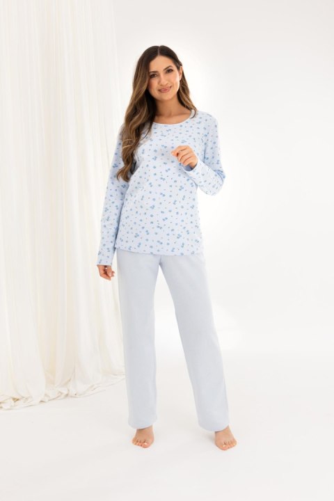 PIŻAMA DAMSKA 717 DR OCIEPLANA