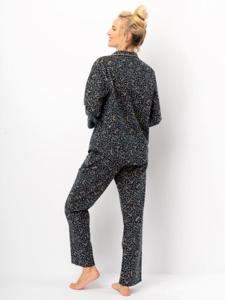 PIŻAMA DAMSKA LNS 706 FLANELA DR