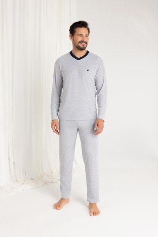 PIŻAMA MĘSKA 489 FROTTE DR R.2XL-3XL