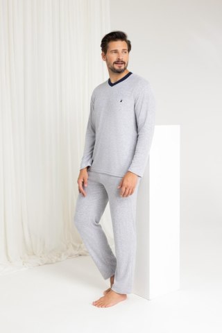 PIŻAMA MĘSKA 489 FROTTE DR