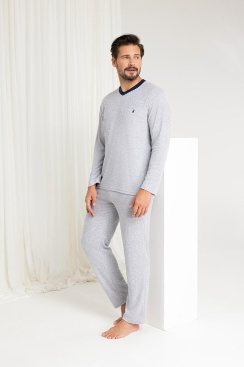 PIŻAMA MĘSKA 489 FROTTE DR