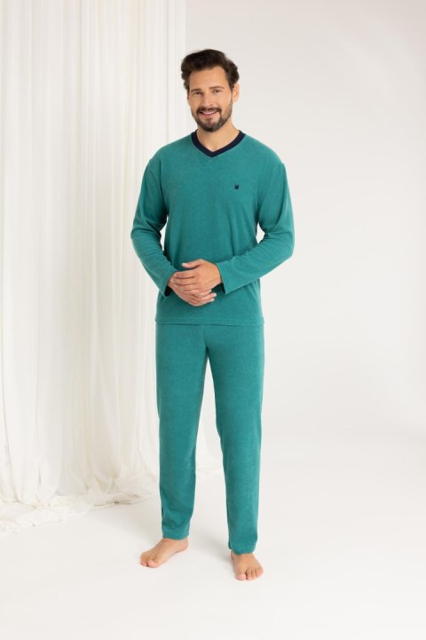 PIŻAMA MĘSKA 489 FROTTE DR