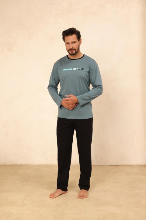 PIŻAMA MĘSKA 494 DR R.2XL