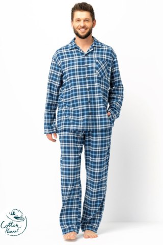 PIŻAMA MĘSKA MNS 492 FLANELA DR