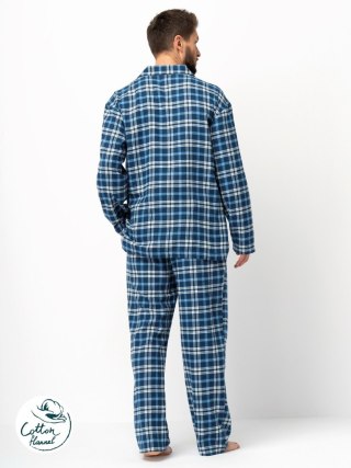 PIŻAMA MĘSKA MNS 492 FLANELA DR