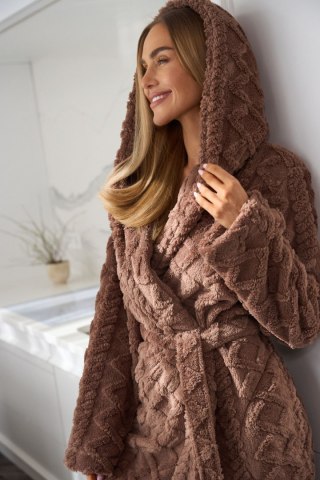 Szlafrok 2401 Geo Czekoladowy