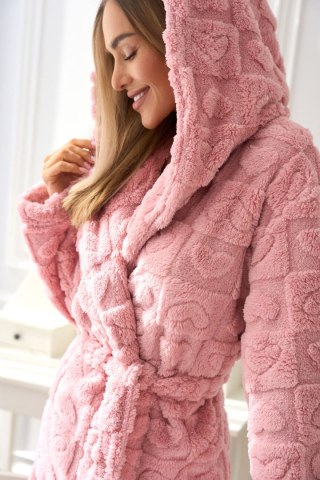 Szlafrok Valenti 2553 Pudrowy Róż